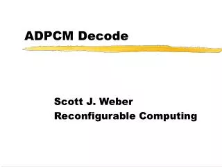 ADPCM Decode