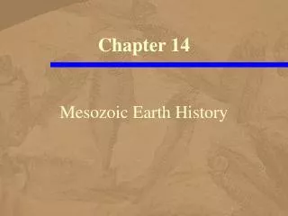 Mesozoic Earth History