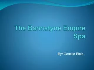 The Bannatyne Spa Review