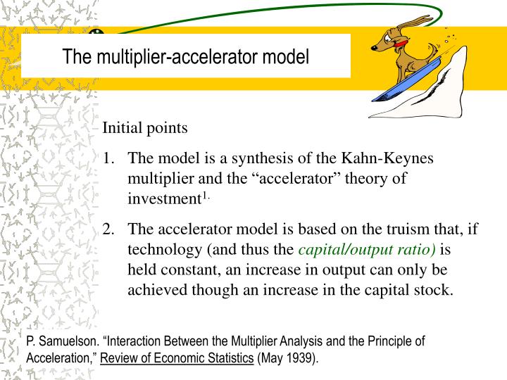 the multiplier accelerator model