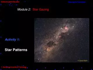Module 2: Star Gazing