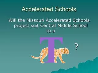 Accelerated Schools