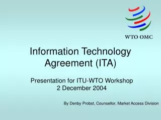 Information Technology Agreement (ITA)