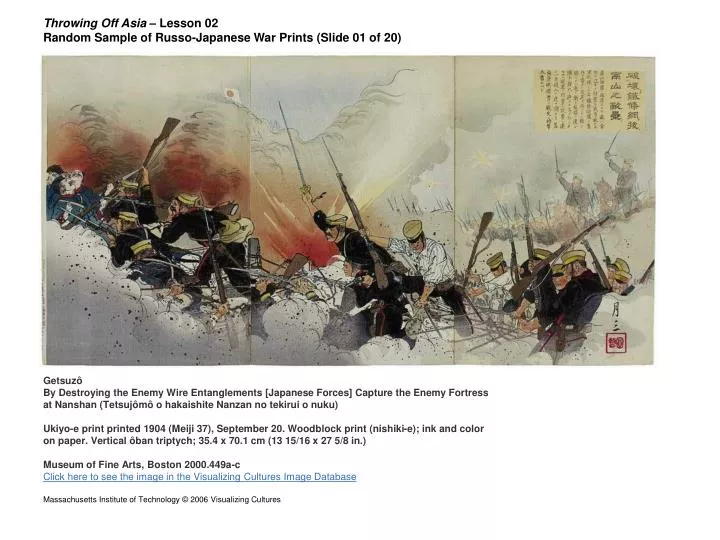 throwing off asia lesson 02 random sample of russo japanese war prints slide 01 of 20