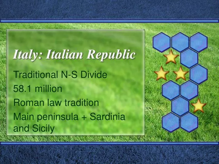 italy italian republic