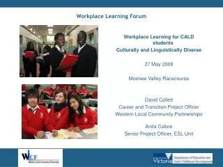Workplace Learning Forum