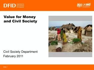 Value for Money and Civil Society