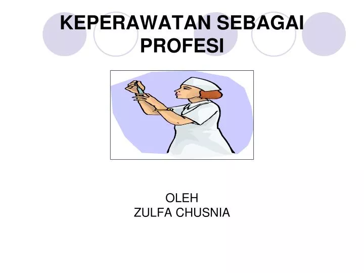 keperawatan sebagai profesi