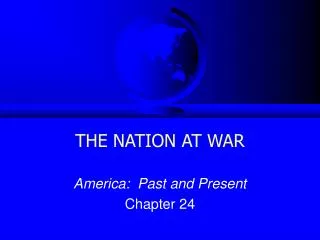 THE NATION AT WAR