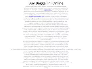 Buy Baggallini Online