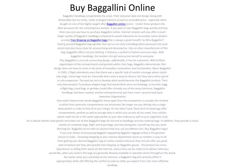 buy baggallini online