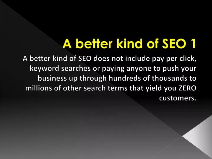 a better kind of seo 1