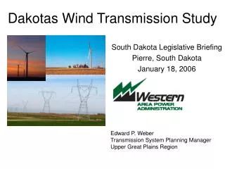 Dakotas Wind Transmission Study