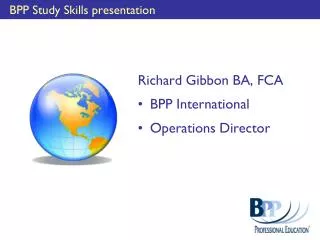 BPP Study Skills presentation