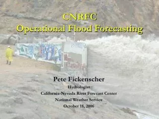 CNRFC Operational Flood Forecasting