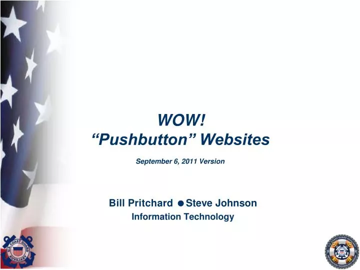 wow pushbutton websites september 6 2011 version