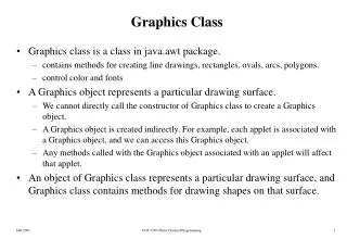 Graphics Class