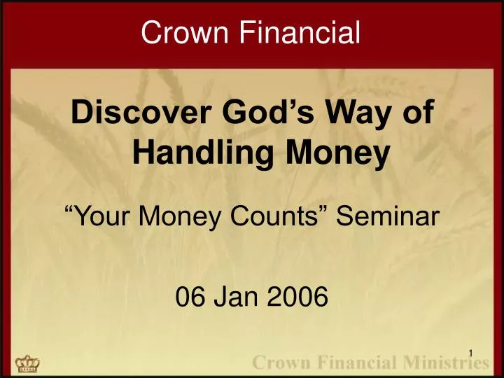 crown financial