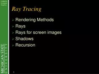 Ray Tracing