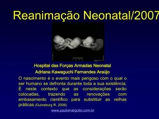 Reanimação Neonatal/2007
