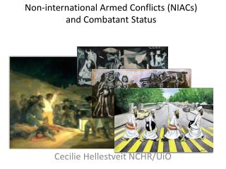 Non-international Armed Conflicts (NIACs) and Combatant Status