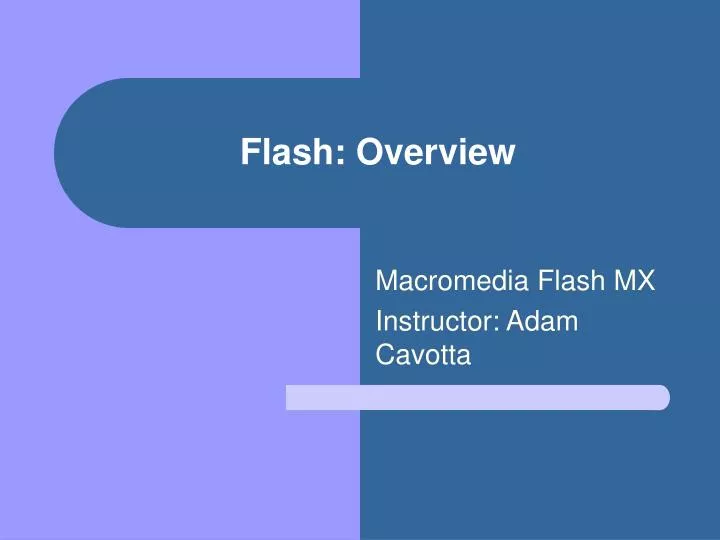 flash overview