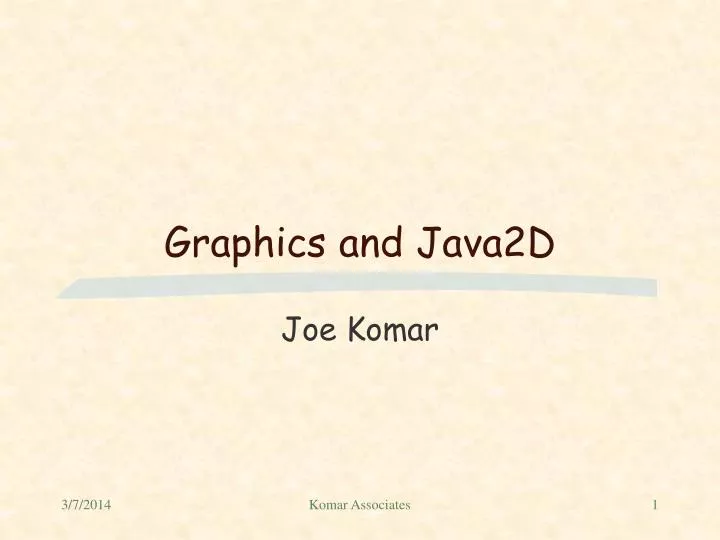 graphics and java2d