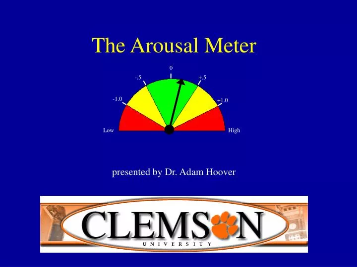 the arousal meter