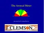 The Arousal Meter - slide 1