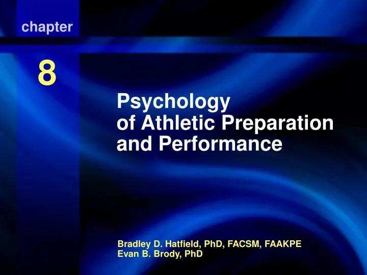 psychology of athletic preparation and performance