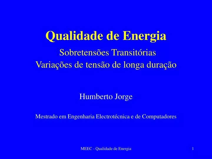 qualidade de energia sobretens es transit rias varia es de tens o de longa dura o