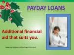 Payday loans - slide 1