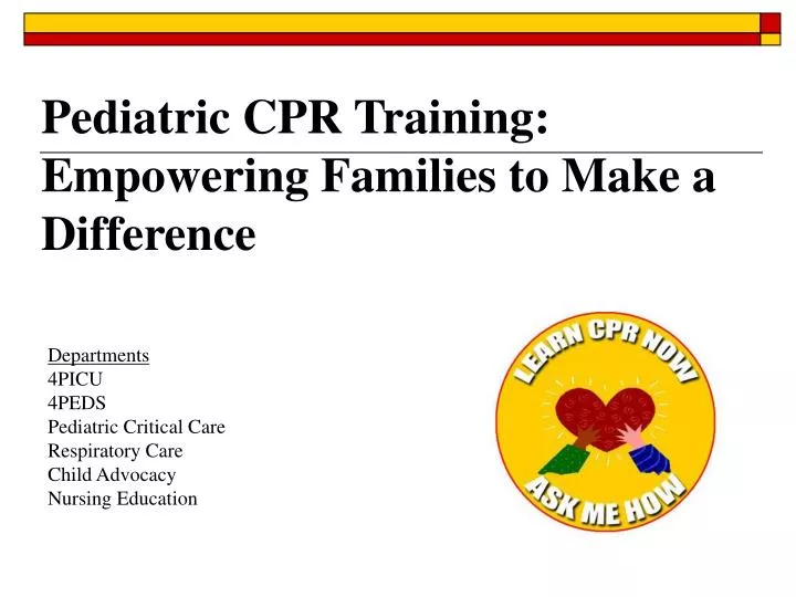 pediatric cpr training empowering families to make a difference