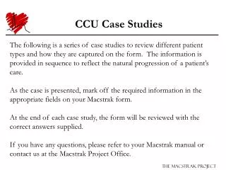 CCU Case Studies