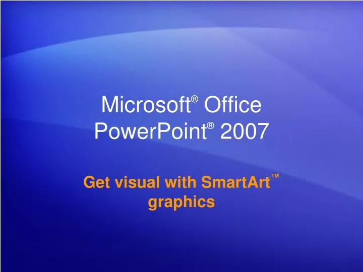 microsoft office powerpoint 2007