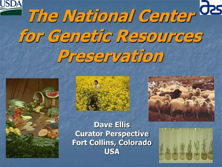 the national center for genetic resources preservation