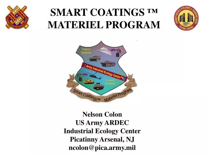smart coatings materiel program