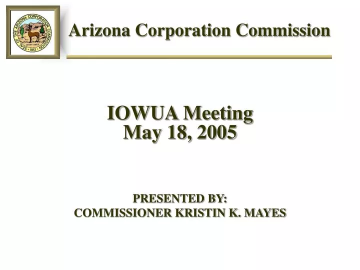 arizona corporation commission