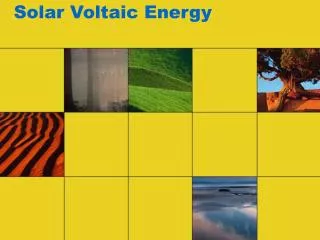 Solar Voltaic Energy