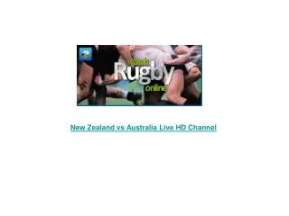 New Zealand vs Australia Live Streaming Rugby (RWC) Semi Fin