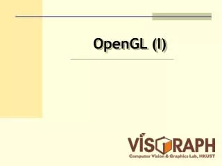 OpenGL (I)