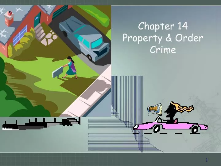 chapter 14 property order crime