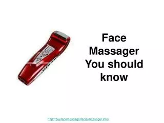 facial massager