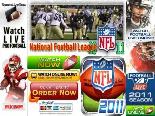 Fox.TV : St. Louis Rams vs Green Bay Packers Live Streaming