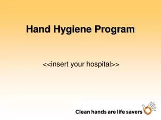 Hand Hygiene Program