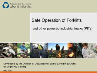 Safe Operation of Forklifts