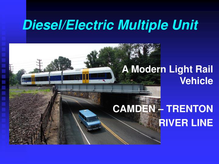 diesel electric multiple unit