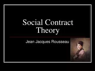 Social Contract Theory