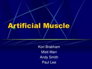 Artificial Muscle