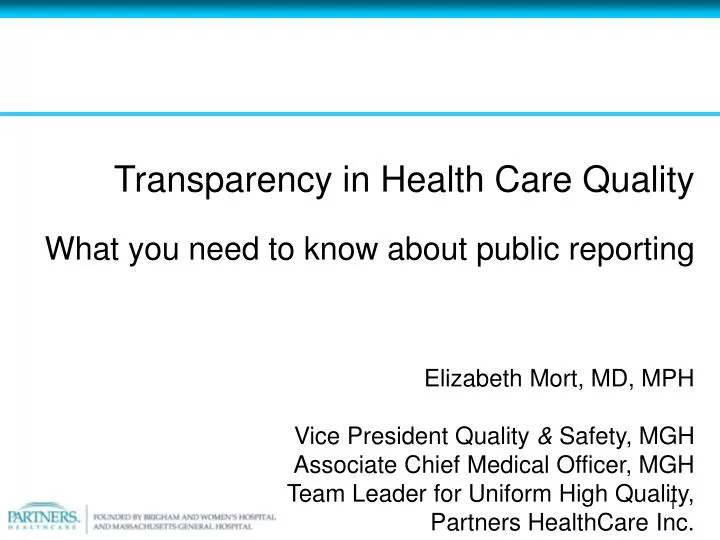 What You Need to Know About Transparency